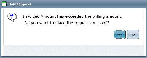 Hold Request Message Prompt